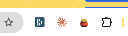Grem icon in the Chrome toolbar